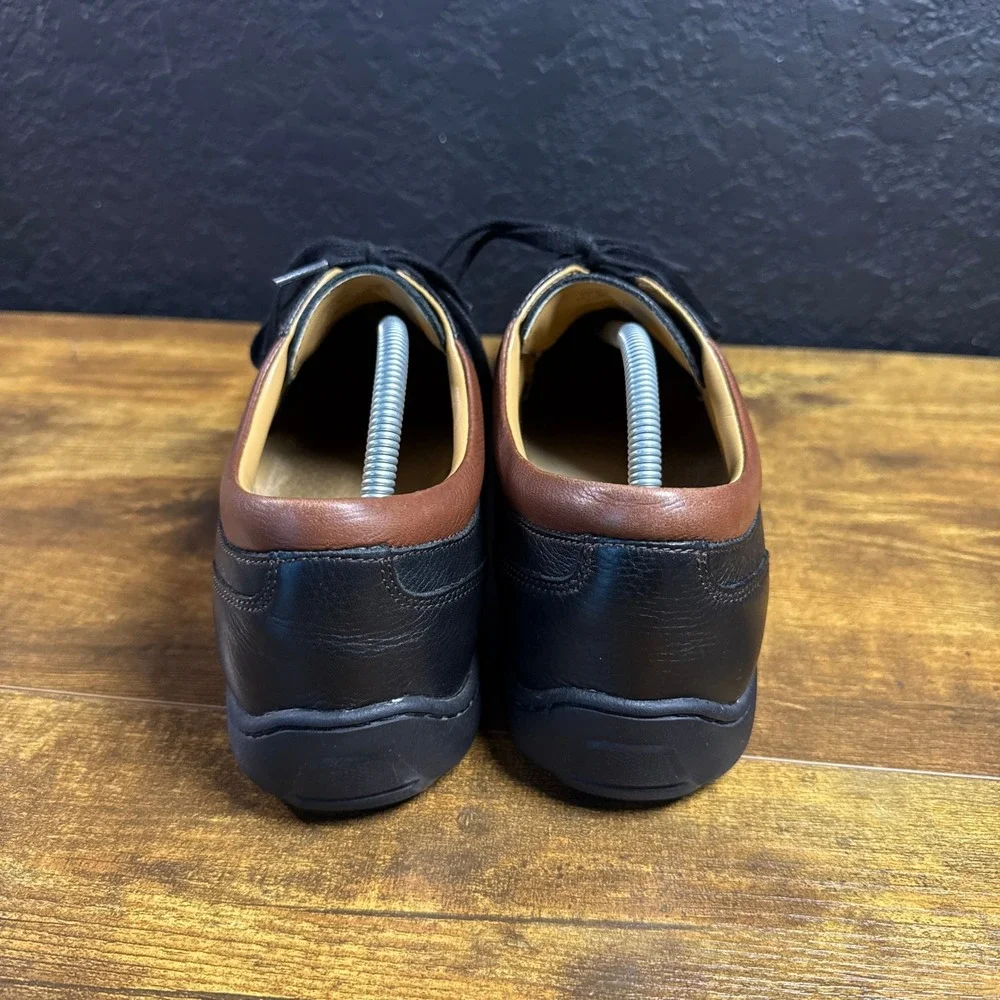 Cole Haan C12863 Black Brown Leather Oxford Shoes Mens 10.5 M